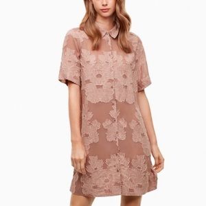 NEW WILFRED HÉMISTICHE JACQUARD DRESS